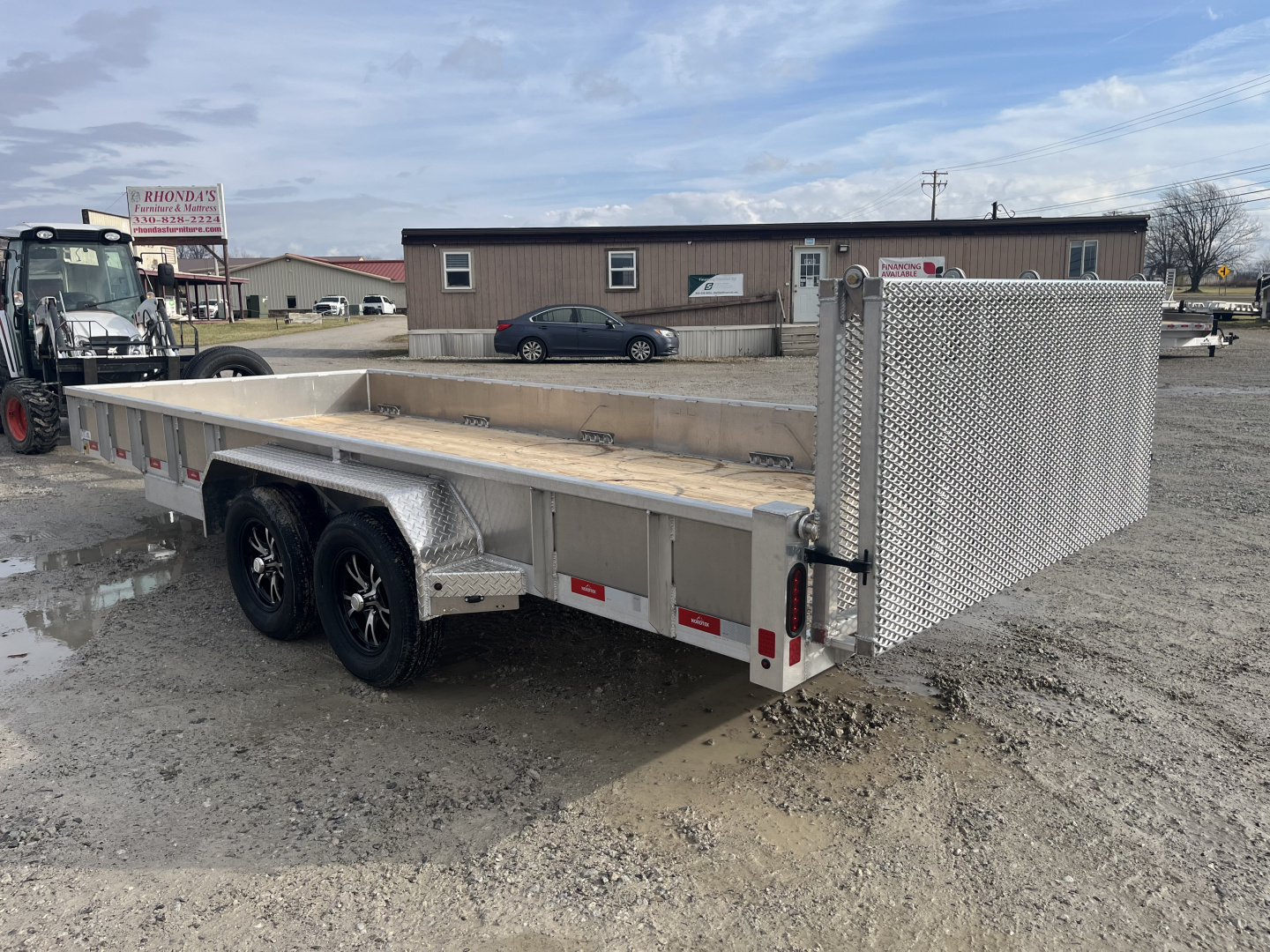 New 2026 Nordtek 82X18 Utility Trailer 7K GVWR 6' Gate