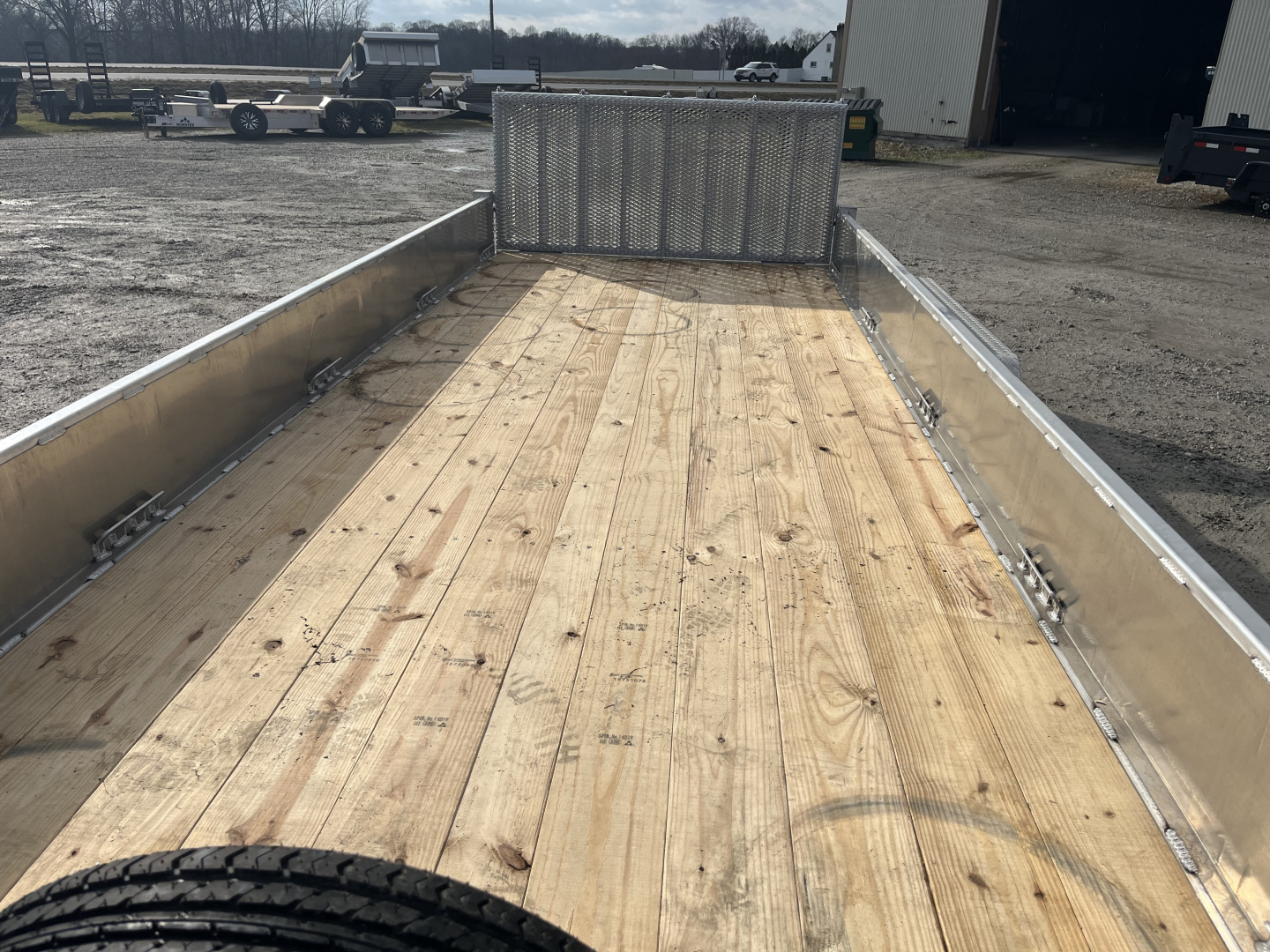 New 2026 Nordtek 82X18 Utility Trailer 7K GVWR 6' Gate