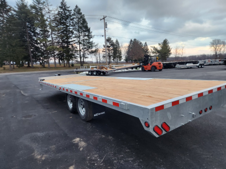 New 2026 BWISE EHD15 102x24 15.4K Deckover Equipment Trailer