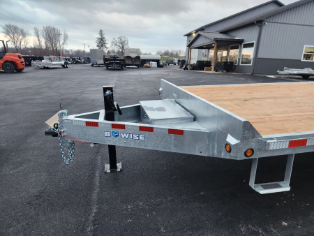 New 2026 BWISE EHD15 102x24 15.4K Deckover Equipment Trailer