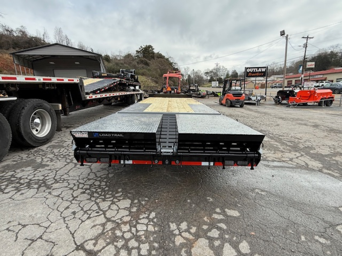 New 2026 Load Trail 102x25 16k Equipment Trailer