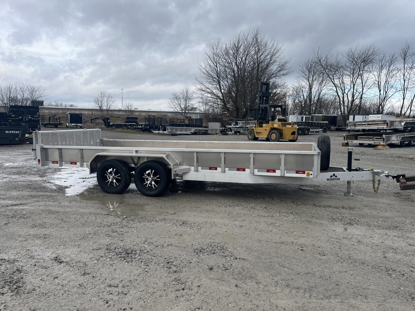 New 2026 Nordtek 82X18 Utility Trailer 7K GVWR