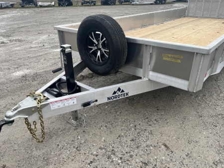 New 2026 Nordtek 82X18 Utility Trailer 7K GVWR