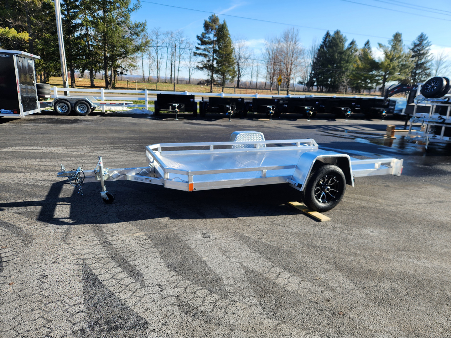 New 2026 Black Rhino TS8112 Utility Trailer