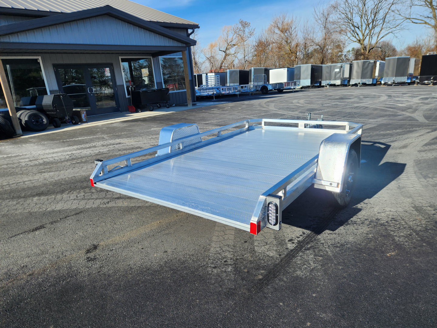 New 2026 Black Rhino TS8112 Utility Trailer