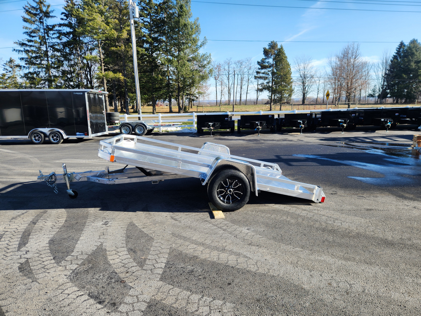 New 2026 Black Rhino TS8112 Utility Trailer