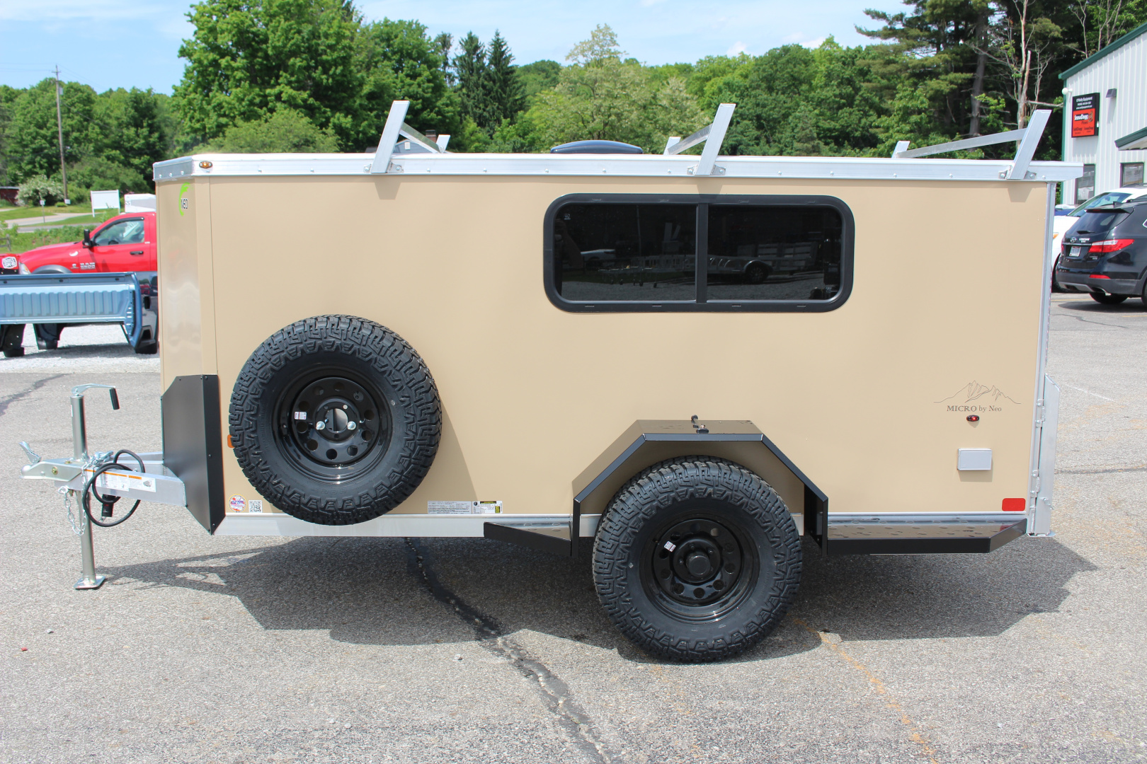 New 2026 NEO Trailers 5' x 10' Micro Sport - Recreation - Cargo - Enclosed Trailer - 2990# GVW