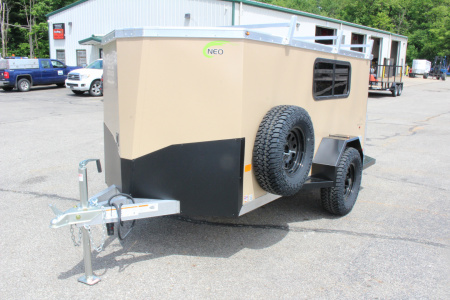 New 2026 NEO Trailers 5' x 10' Micro Sport - Recreation - Cargo - Enclosed Trailer - 2990# GVW