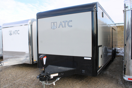 New 2026 ATC 8.5X28 + 12  R LOADED Car / Racing Trailer
