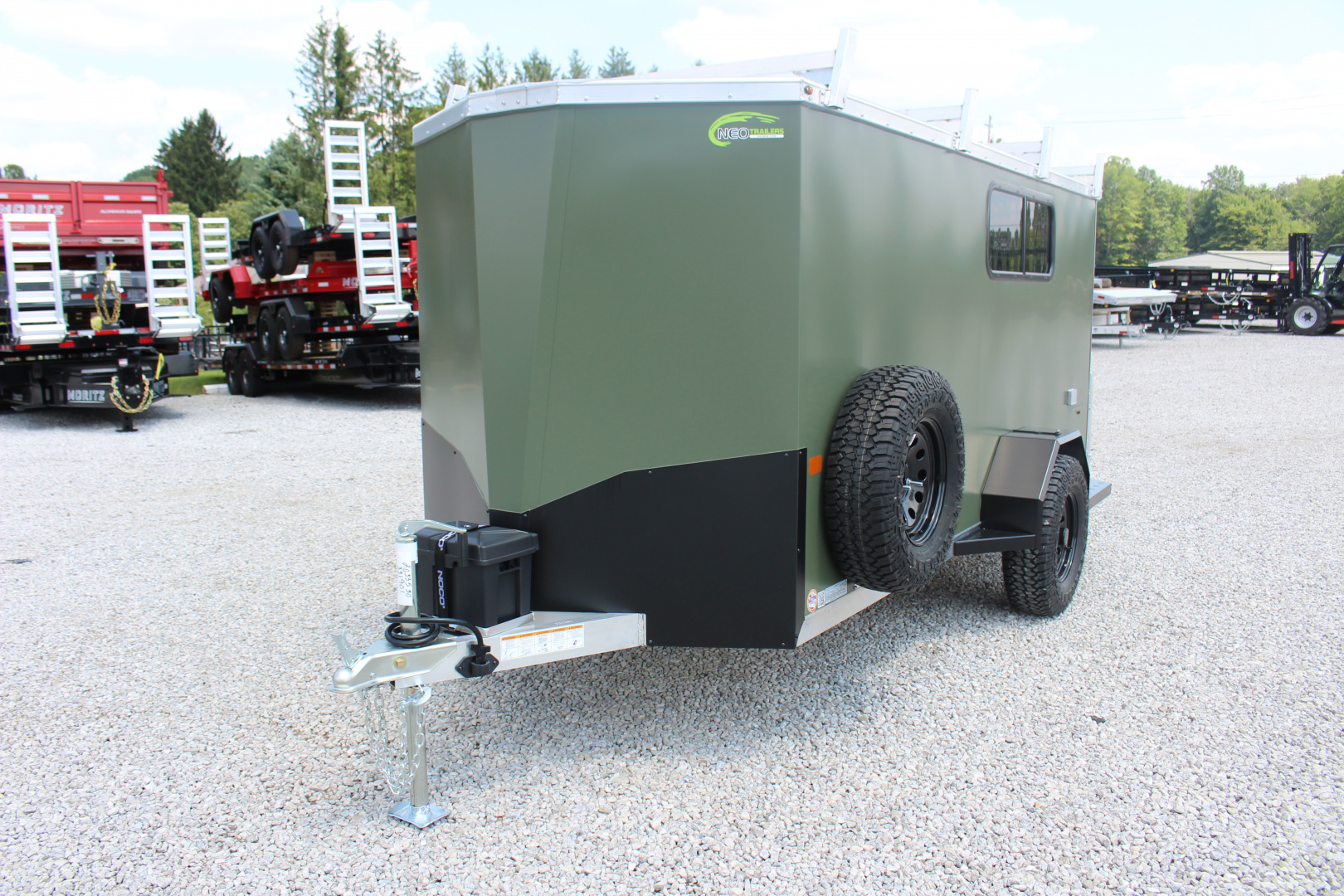 New 2026 NEO Trailers 5' x 12' Micro Sport - Recreation - Cargo - Enclosed Trailer - 2990# GVW