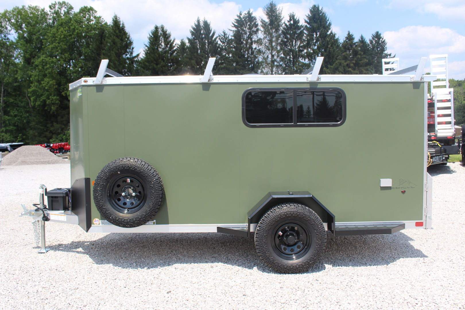 New 2026 NEO Trailers 5' x 12' Micro Sport - Recreation - Cargo - Enclosed Trailer - 2990# GVW