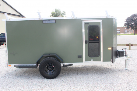 New 2026 NEO Trailers 5' x 12' Micro Sport - Recreation - Cargo - Enclosed Trailer - 2990# GVW