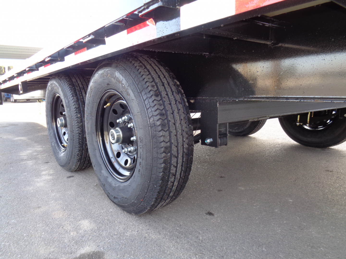 New 2026 Big Tex Trailers * 14PH-20+5MR * 25ft Single Wheel Tandem Axle Pintle Flatbed Trailer w/ Mega Ramps