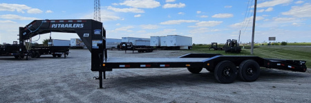 New 2023 PJ Trailers H6 102x24 16k Gooseneck Equipment Trailer