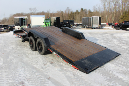 Used 2025 Moritz 7' x 16' + 4' Low Pro - Gravity Tilt - Tilt Trailer - 22900# GVW