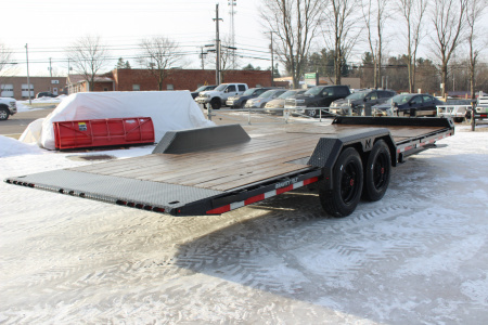 Used 2025 Moritz 7' x 16' + 4' Low Pro - Gravity Tilt - Tilt Trailer - 22900# GVW