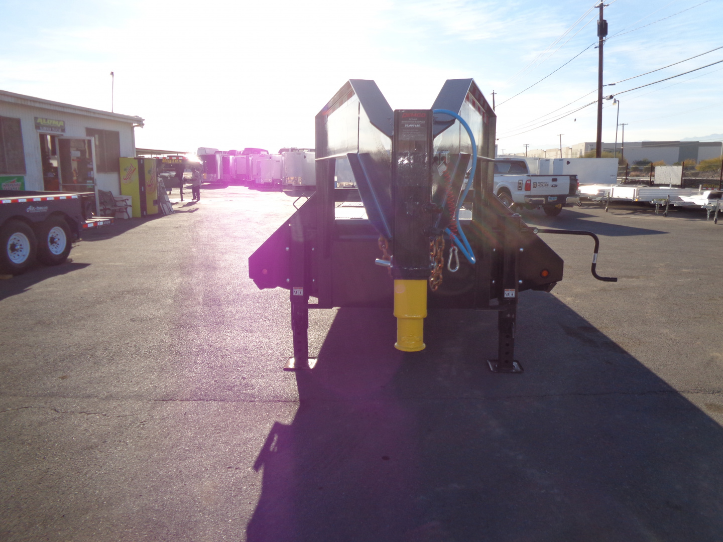 New 2026 Big Tex Trailer * 22GN-25D5A * 25ft Tandem Dual Wheel Gooseneck Trailer W/ Mega Ramps