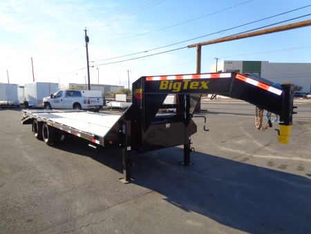 New 2026 Big Tex Trailer * 22GN-25D5A * 25ft Tandem Dual Wheel Gooseneck Trailer W/ Mega Ramps