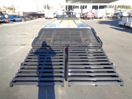 New 2026 Big Tex Trailer * 22GN-25D5A * 25ft Tandem Dual Wheel Gooseneck Trailer W/ Mega Ramps