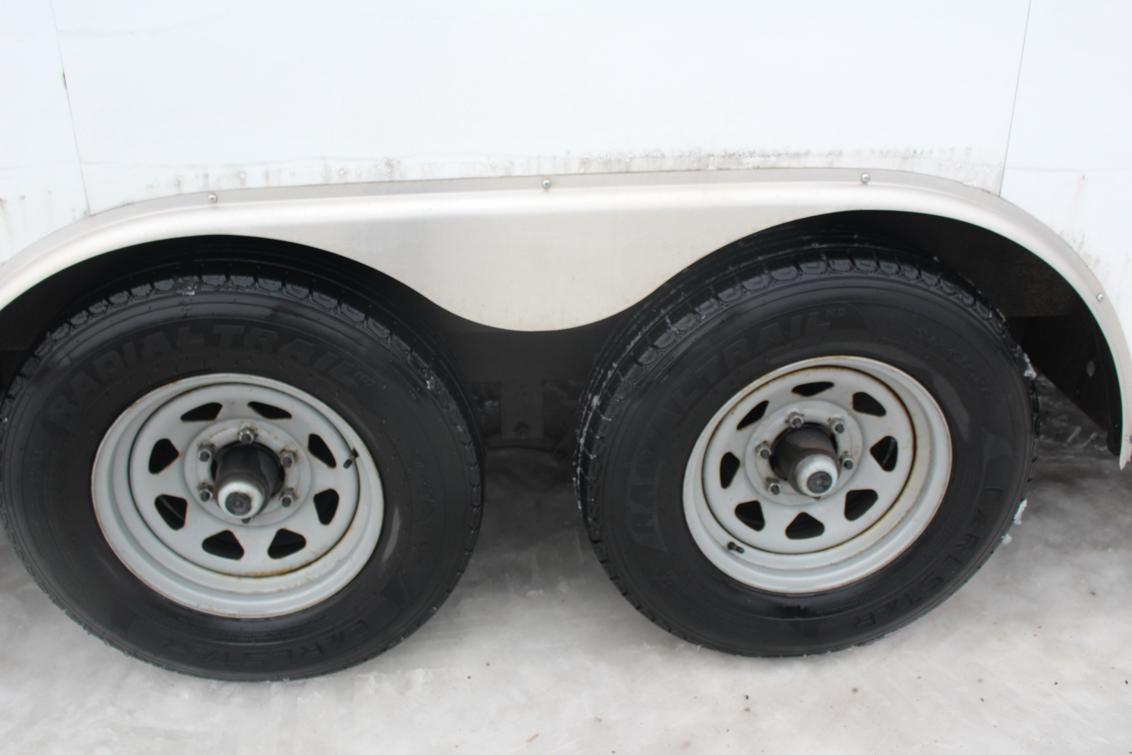 Used 2021 Cross Trailers 8' x 16' ALPHA Cargo / Enclosed Trailer - REAR RAMP DOOR - 9990# GVW