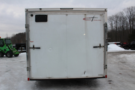 Used 2021 Cross Trailers 8' x 16' ALPHA Cargo / Enclosed Trailer - REAR RAMP DOOR - 9990# GVW