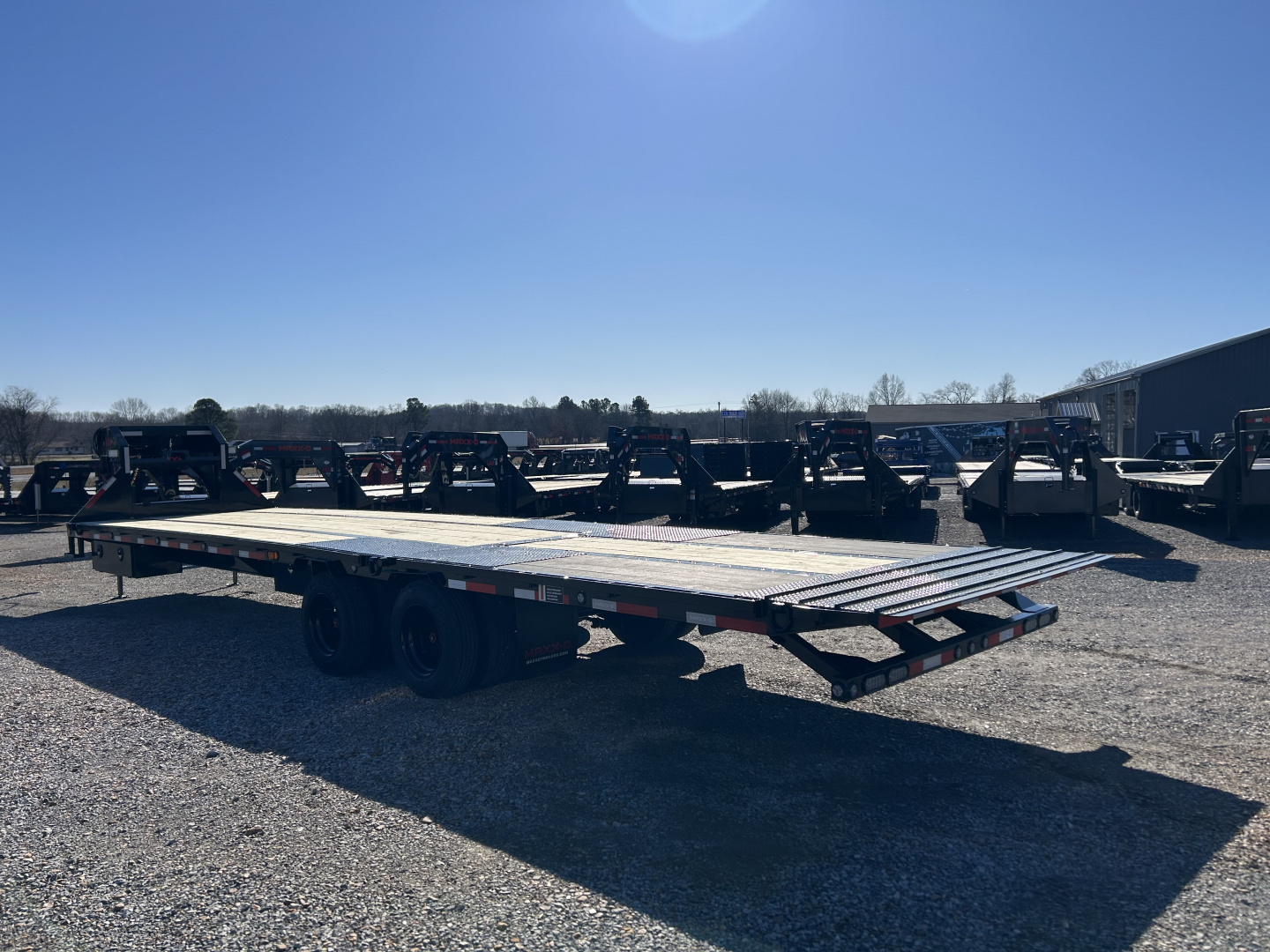 New 2026 MAXXD Gooseneck Trailer | 34' x 102' 30K GVWR