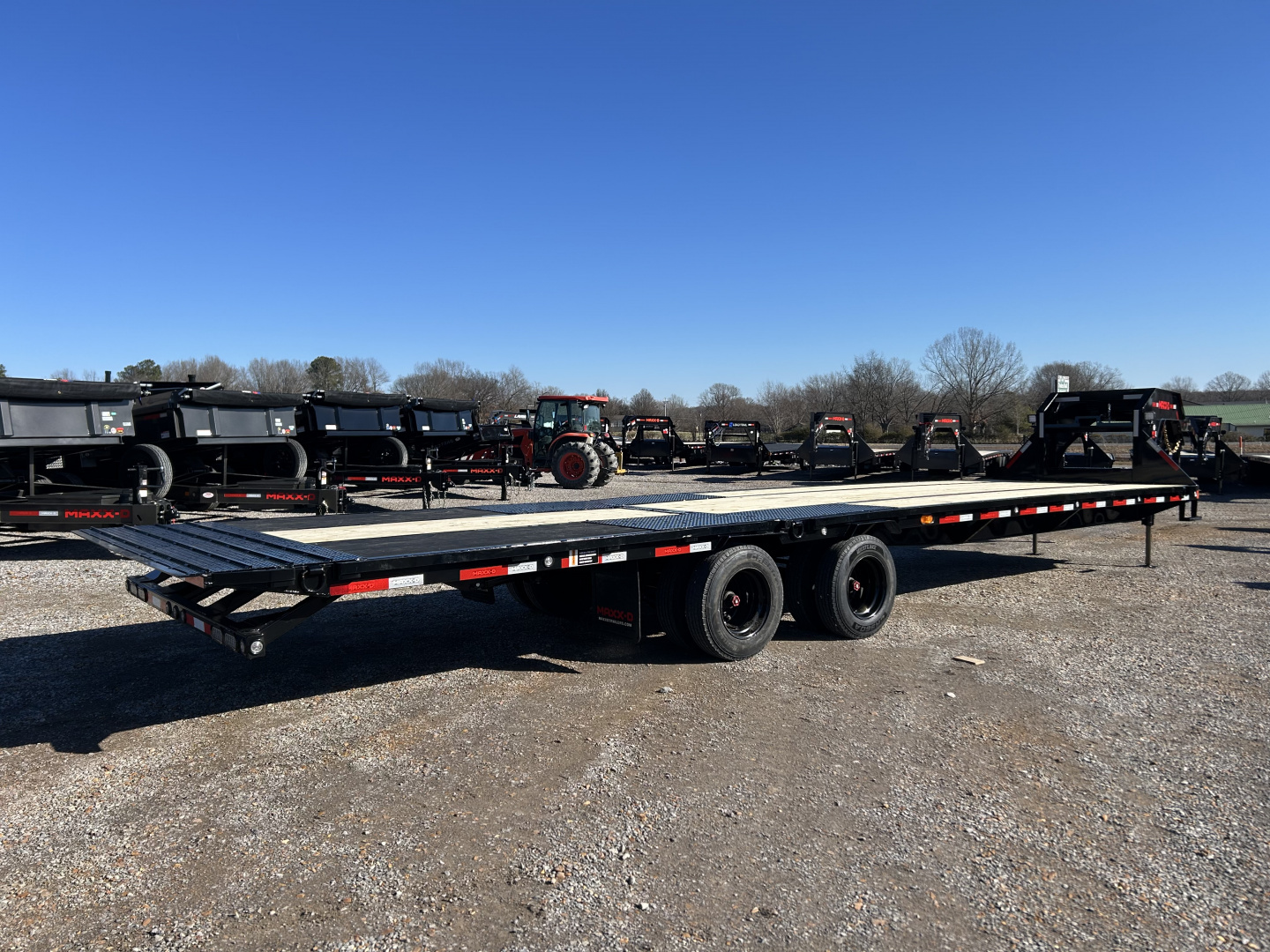 New 2026 MAXXD Gooseneck Trailer | 34' x 102' 30K GVWR