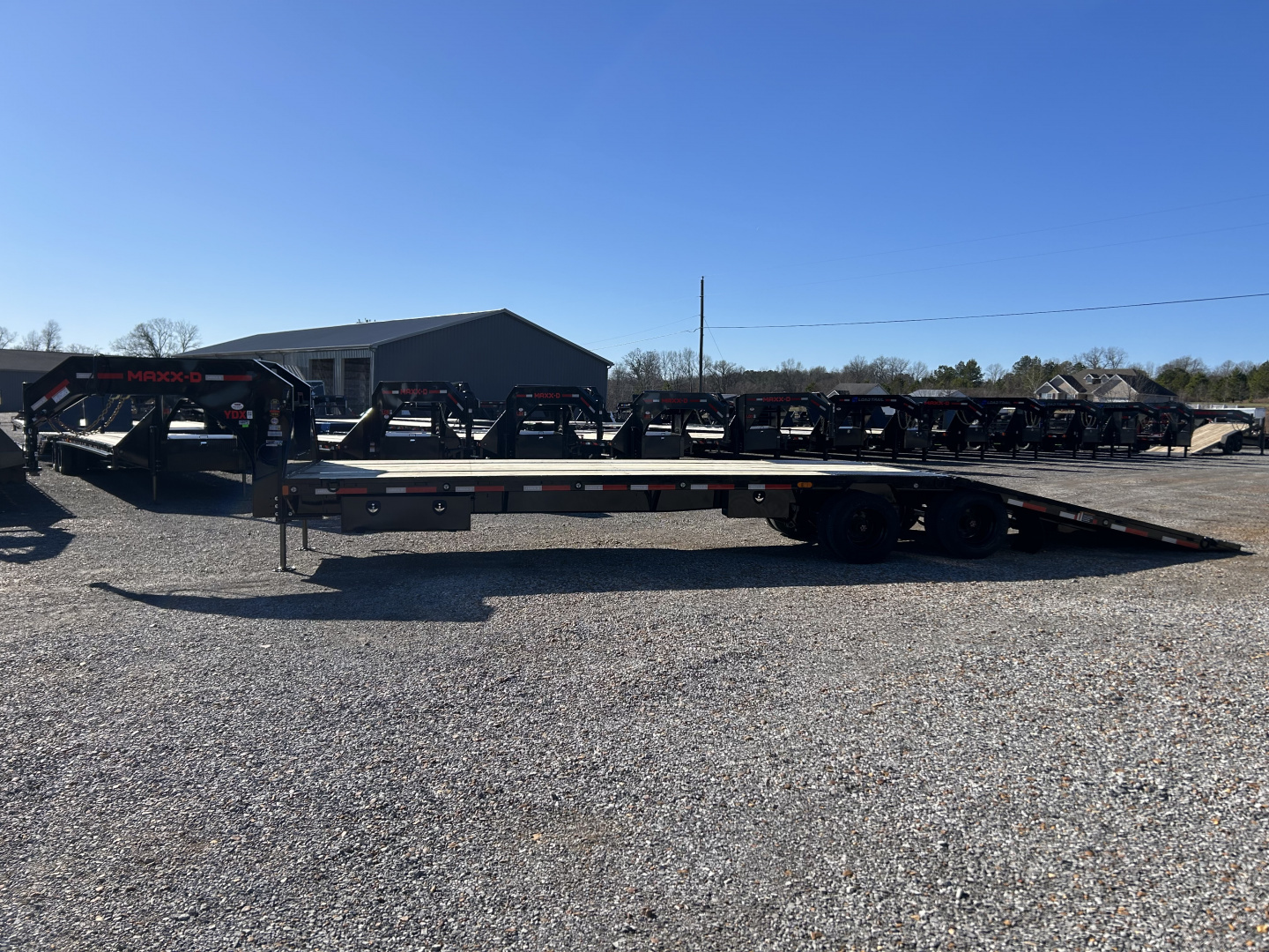 New 2026 MAXXD Gooseneck Trailer | 34' x 102' 30K GVWR