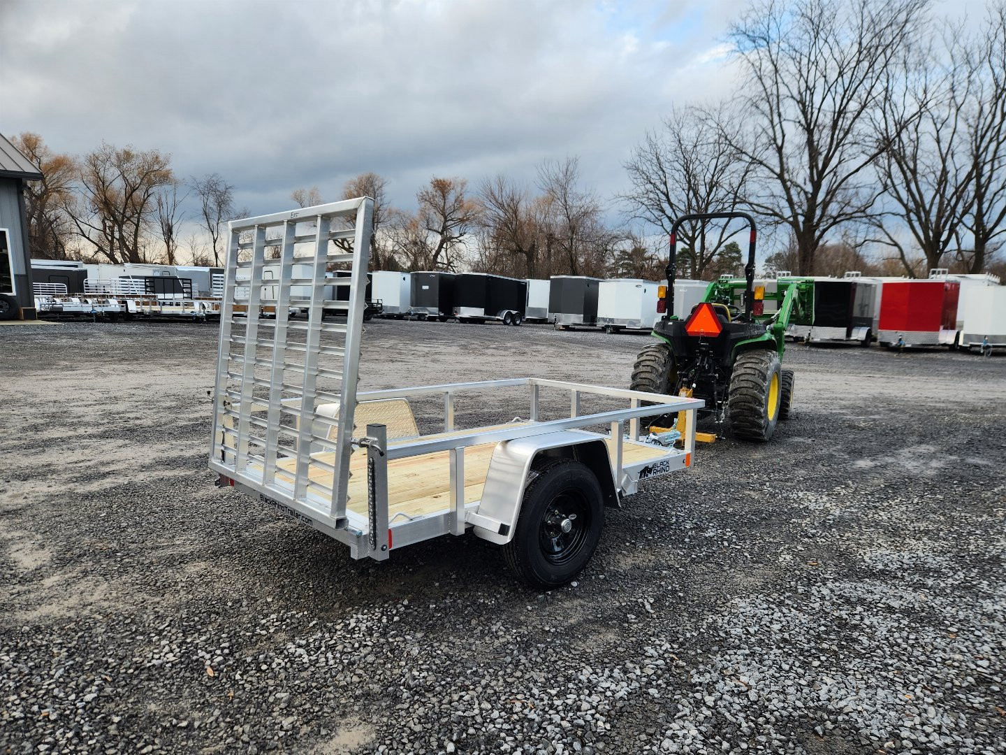 New 2026 Black Rhino EX508SA Utility Trailer