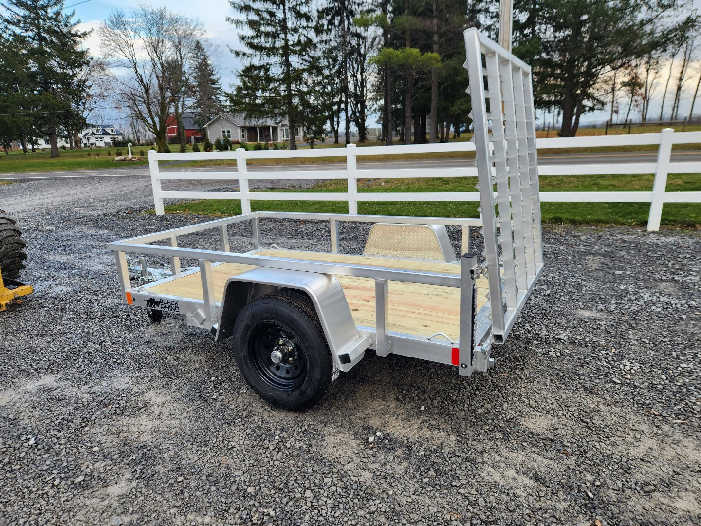 New 2026 Black Rhino EX508SA Utility Trailer