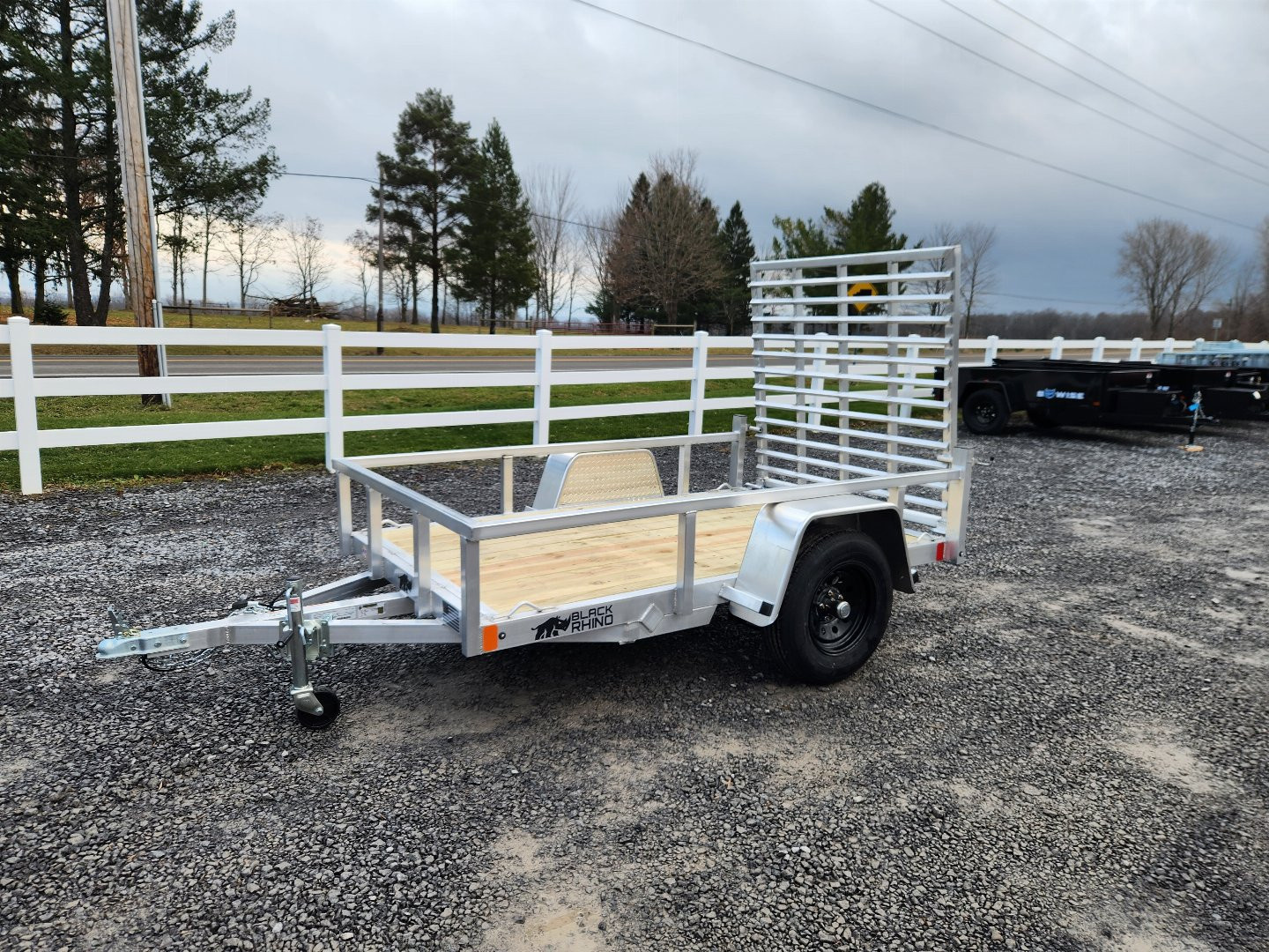 New 2026 Black Rhino EX508SA Utility Trailer