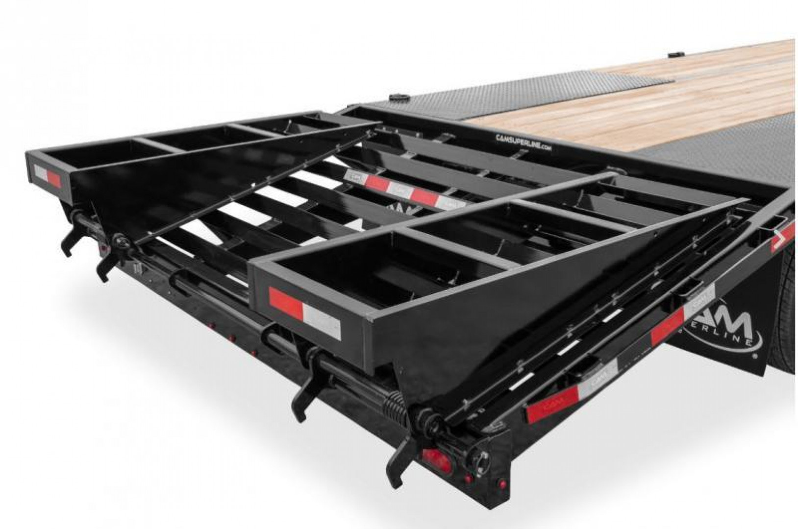 New 2026 CAM Superline 20+5 HD Deckover Tagalong w/ Lay Over Ramps