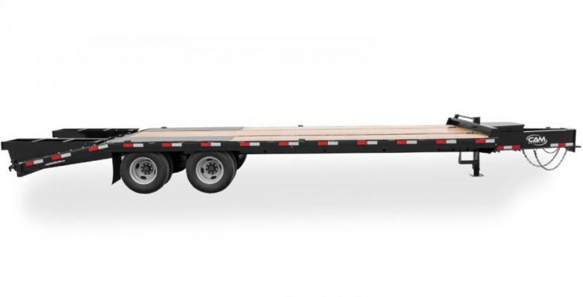 New 2026 CAM Superline 20+5 HD Deckover Tagalong w/ Lay Over Ramps
