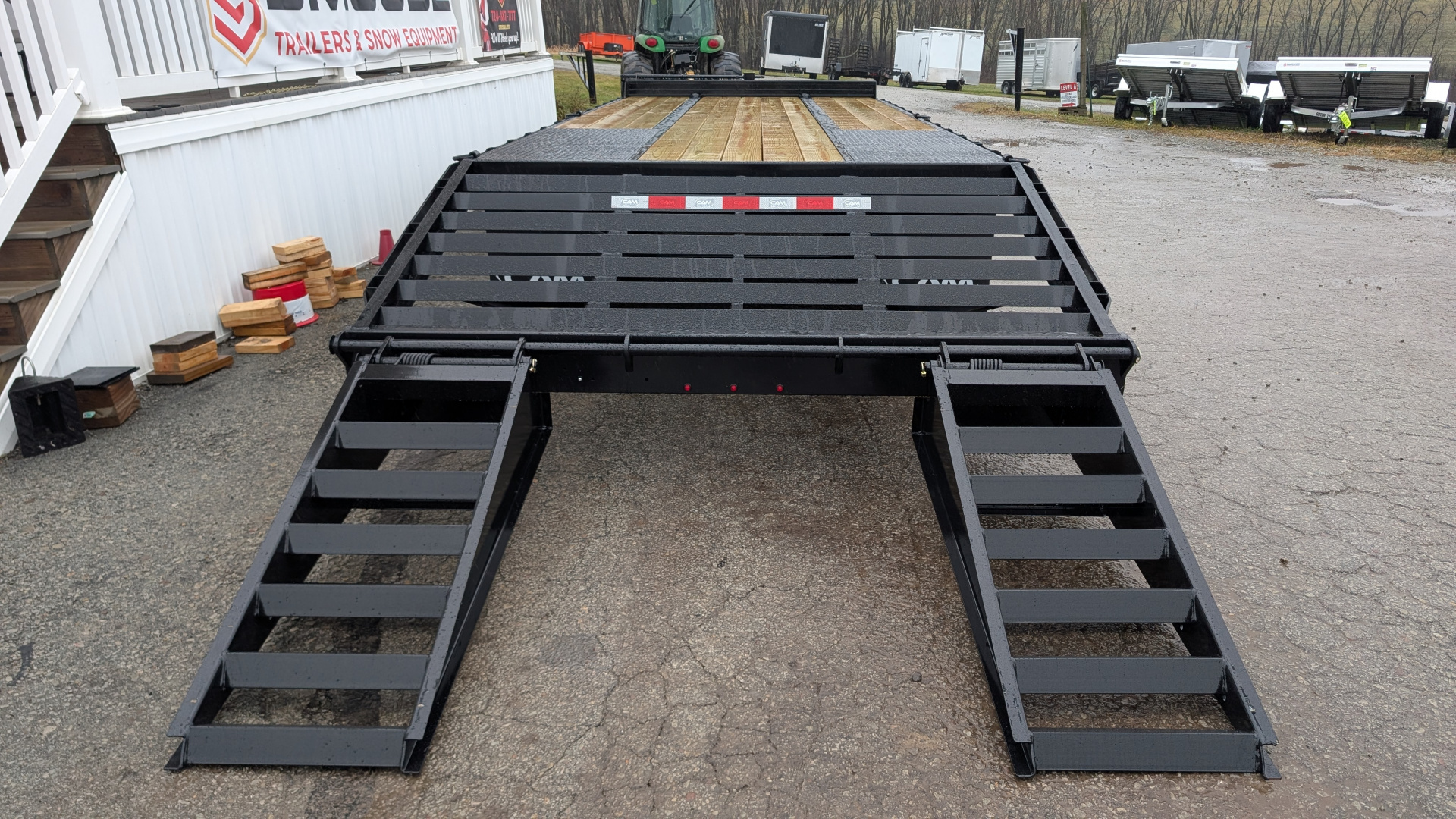 New 2026 CAM Superline 20+5 HD Deckover Tagalong w/ Lay Over Ramps