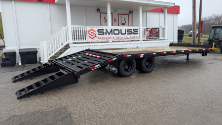 New 2026 CAM Superline 20+5 HD Deckover Tagalong w/ Lay Over Ramps