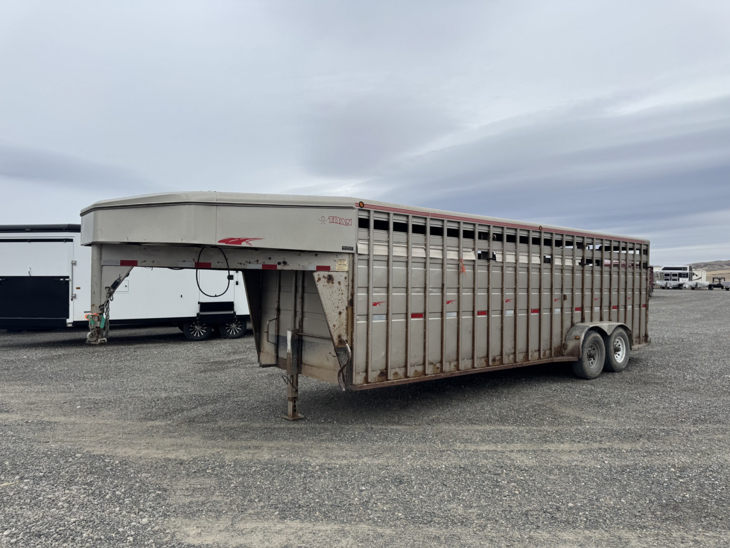 Used 2009 Titan Trailer 24' Stock Stock-SOLD AS IS