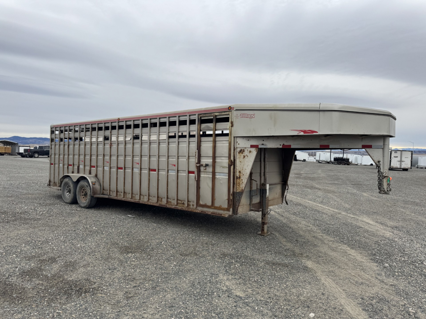 Used 2009 Titan Trailer 24' Stock Stock-SOLD AS IS