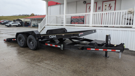 New 2026 CAM Superline 20' Lo Pro Full Tilt Trailer
