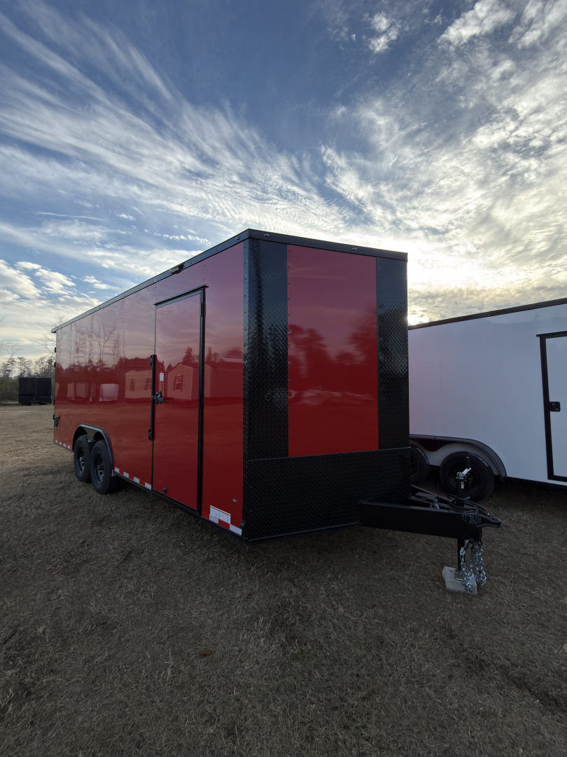 New 2026 Diamond Cargo 8.5x20TA 7' Rear Barn Doors Rear Wing Spoiler Cargo / Enclosed Trailer