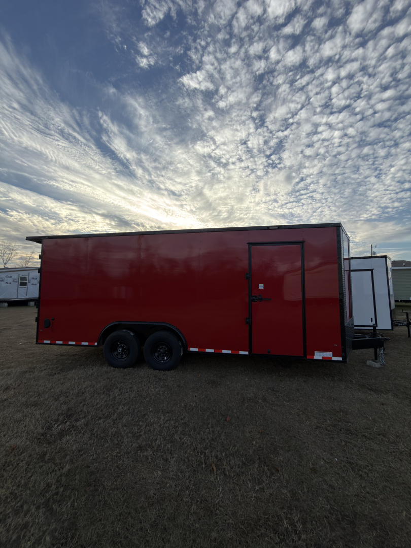 New 2026 Diamond Cargo 8.5x20TA 7' Rear Barn Doors Rear Wing Spoiler Cargo / Enclosed Trailer