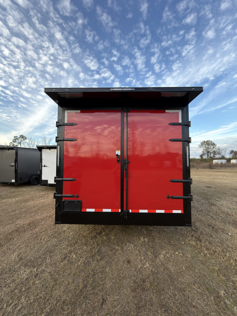 New 2026 Diamond Cargo 8.5x20TA 7' Rear Barn Doors Rear Wing Spoiler Cargo / Enclosed Trailer