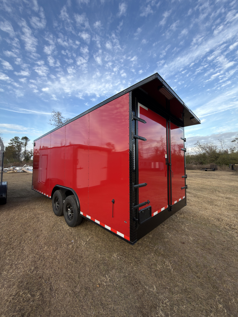New 2026 Diamond Cargo 8.5x20TA 7' Rear Barn Doors Rear Wing Spoiler Cargo / Enclosed Trailer