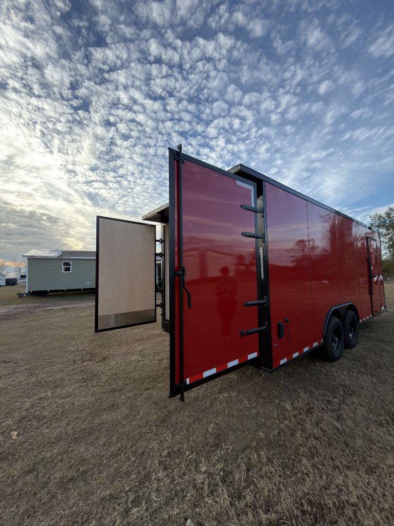 New 2026 Diamond Cargo 8.5x20TA 7' Rear Barn Doors Rear Wing Spoiler Cargo / Enclosed Trailer