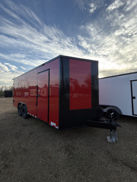 New 2026 Diamond Cargo 8.5x20TA 7' Rear Barn Doors Rear Wing Spoiler Cargo / Enclosed Trailer