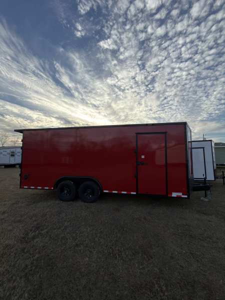 New 2026 Diamond Cargo 8.5x20TA 7' Rear Barn Doors Rear Wing Spoiler Cargo / Enclosed Trailer