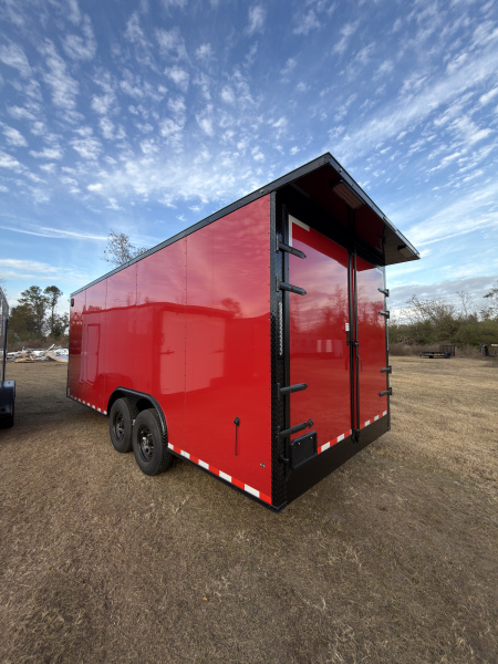 New 2026 Diamond Cargo 8.5x20TA 7' Rear Barn Doors Rear Wing Spoiler Cargo / Enclosed Trailer