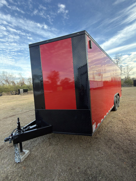 New 2026 Diamond Cargo 8.5x20TA 7' Rear Barn Doors Rear Wing Spoiler Cargo / Enclosed Trailer