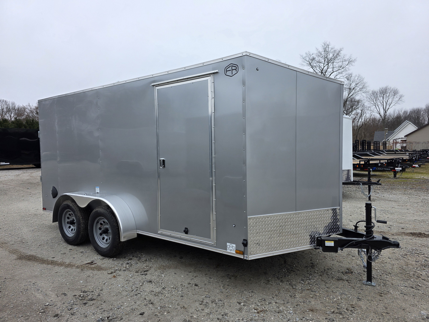New 2026 US Cargo 7X14 TANDEM AXLE 6' TALL RAMP DOOR Cargo / Enclosed Trailer
