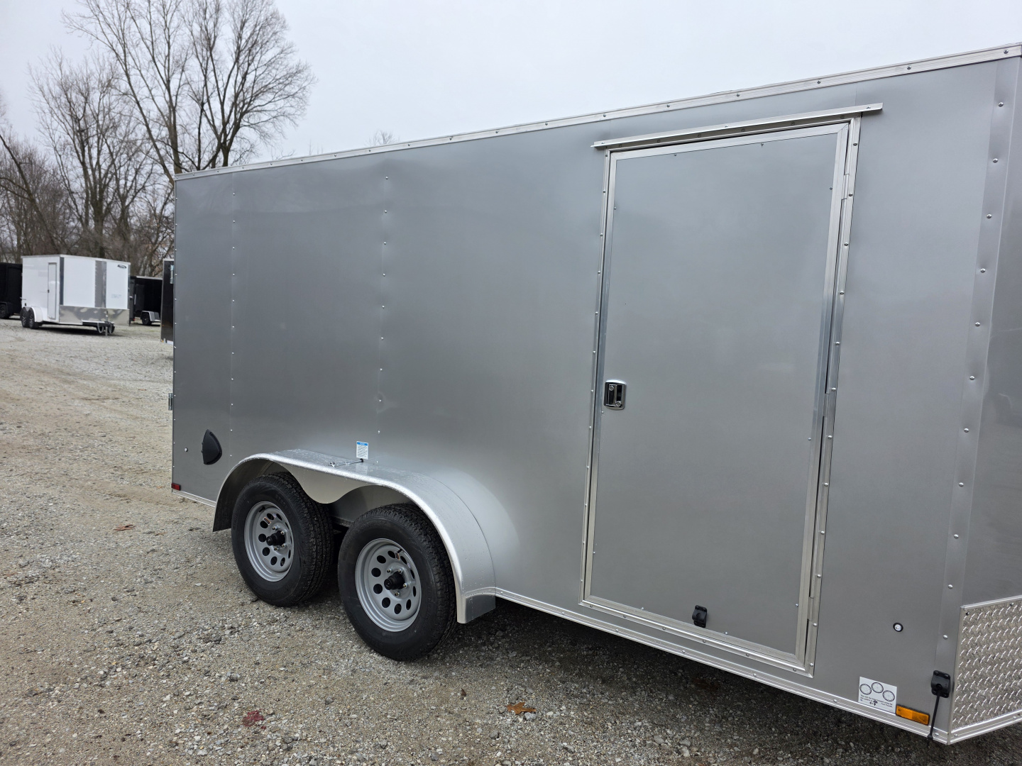 New 2026 US Cargo 7X14 TANDEM AXLE 6' TALL RAMP DOOR Cargo / Enclosed Trailer