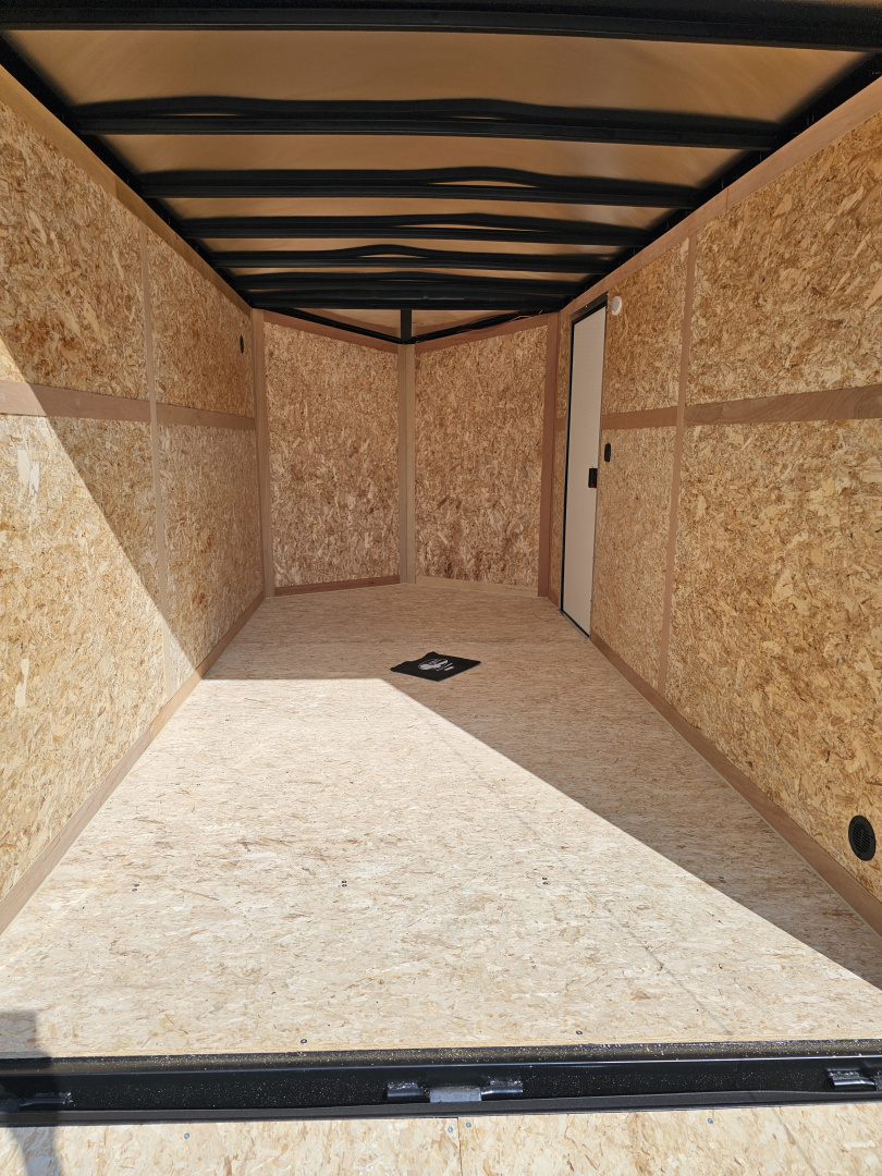 New 2026 US Cargo 7X14 TANDEM AXLE 6'6 TALL RAMP DOOR 080 POLYCORE BLACKOUT SCREWLESS Cargo / Enclosed Trailer